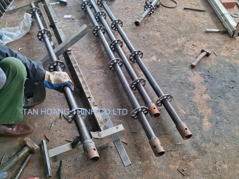 Gia công giáo đĩa ringlock theo bản vẽ