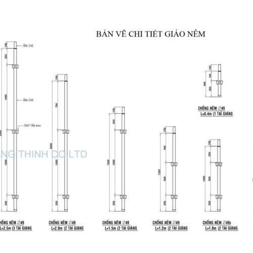 Hệ chống giàn giáo nêm chất lượng cao